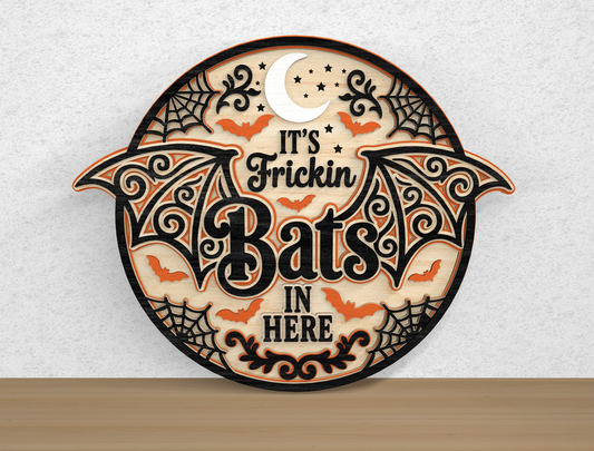 Halloween Door Hanger SVG Bundle 10 Designs for xTool Glowforge LightBurn