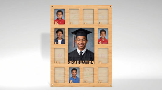 School Journey Photo Frame SVG