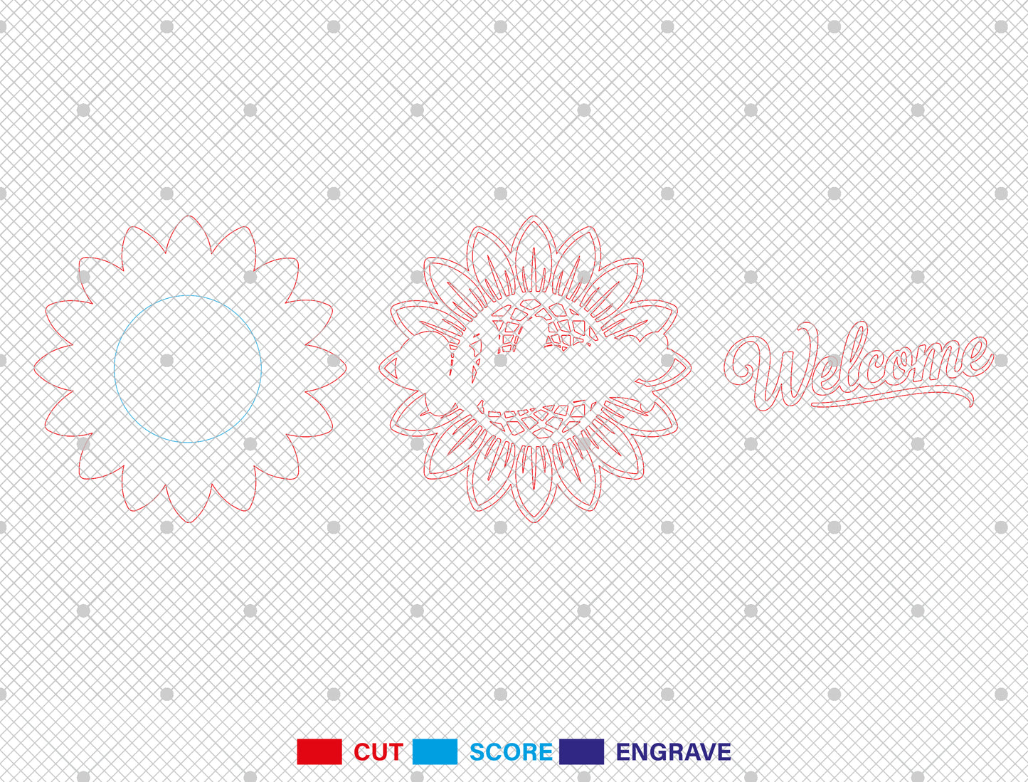 Butterfly Welcome Door Hanger SVG Bundle with 10 Tropical Designs for Glowforge