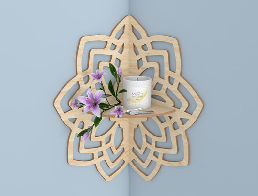 Butterfly Wall Shelf SVG Bundle for Glowforge and xTool