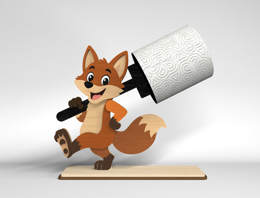 Safari Animal Toilet Roll Holder SVG Bundle for Glowforge and LightBurn