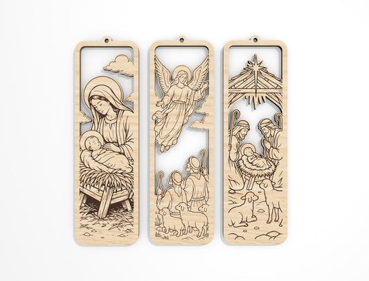 Christian Faith Bible Story Bookmark SVG Bundle 2