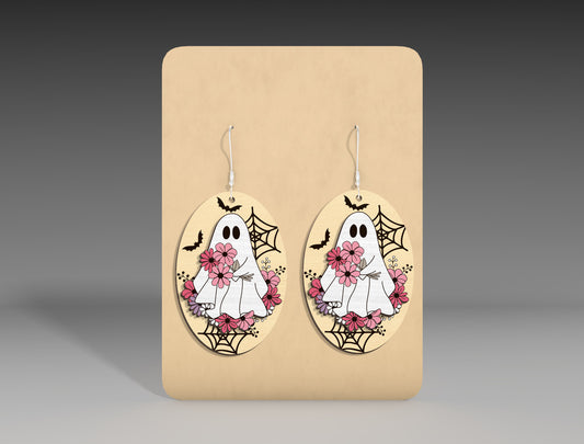 Halloween Skeleton Unicorn Earrings SVG Bundle 5 Designs