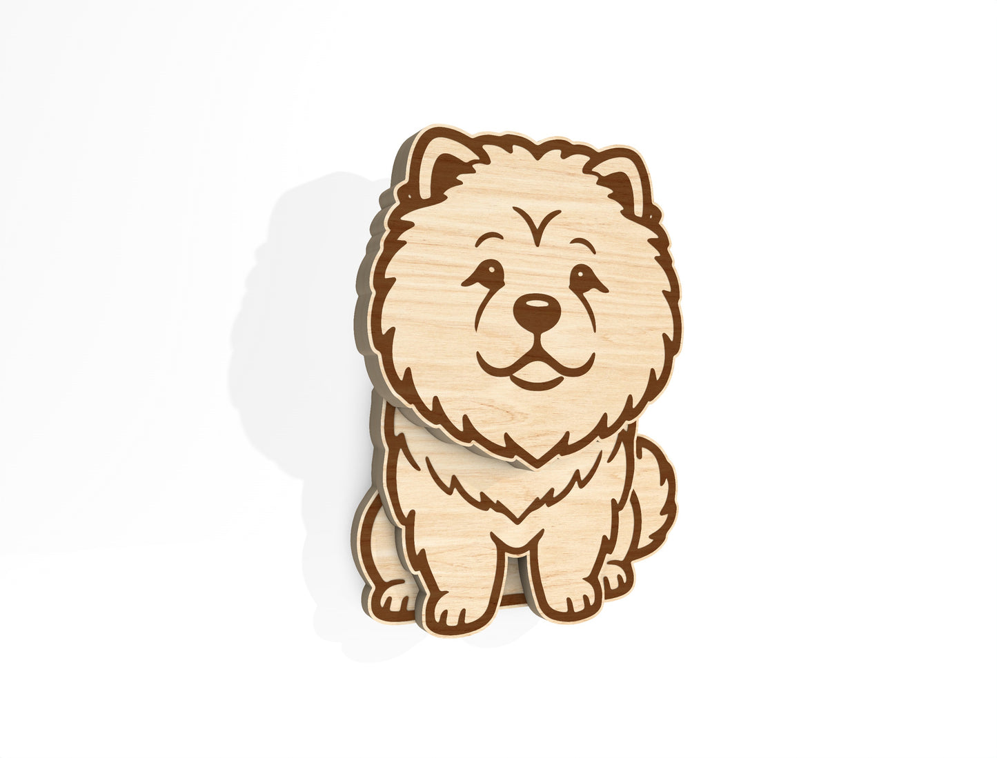 Dog Magnet SVG Bundle for Glowforge, xTool, or LightBurn