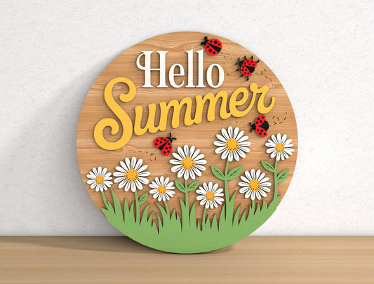Fruit Summer Door Hanger SVG Bundle for xTool and Glowforge