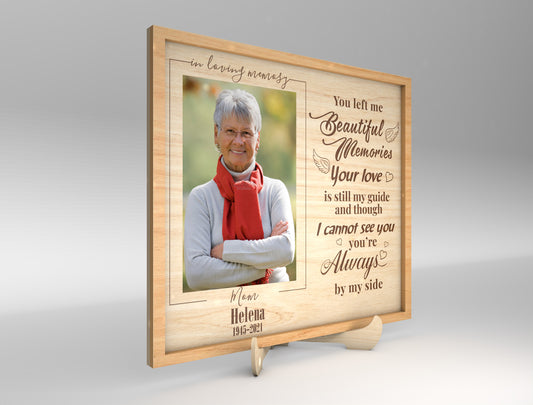 Memorial Tabletop Photo Frame SVG Laser Cut File for xTool