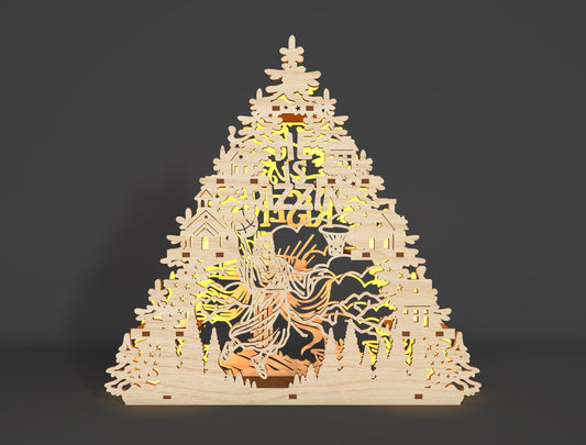 He Is Risen Easter Candle Holder SVG Bundle Christian Tealight for LightBurn