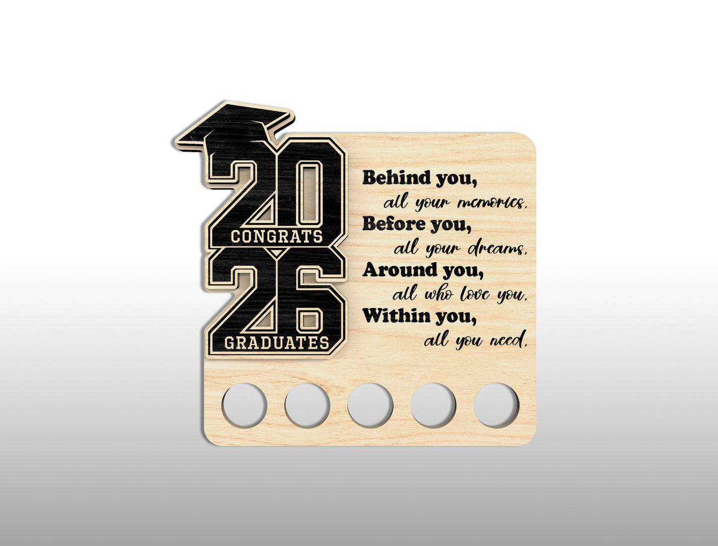 Graduation Money Holder SVG Bundle for xTool and Glowforge