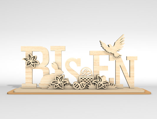 Christian Tabletop Cross Faith Decor SVG Bundle for LightBurn and xTool