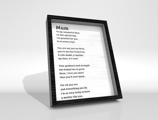 Mum Definition Frame Sign SVG Bundle for LightBurn and xTool