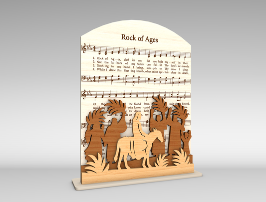 Arched Cross Panel Set SVG Easter Freestanding for Glowforge and xTool