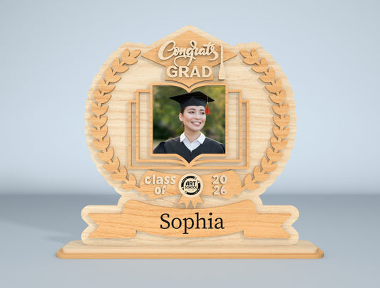 Graduation Photo Frame SVG Bundle Laser Cut File for Glowforge and xTool