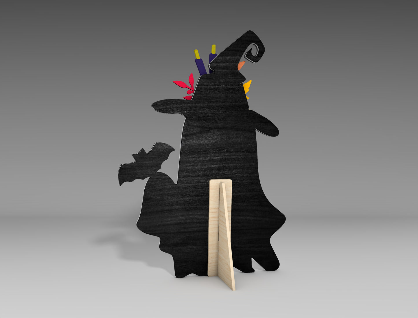 Halloween Ghost Standing Decor SVG Bundle for Glowforge xTool LightBurn