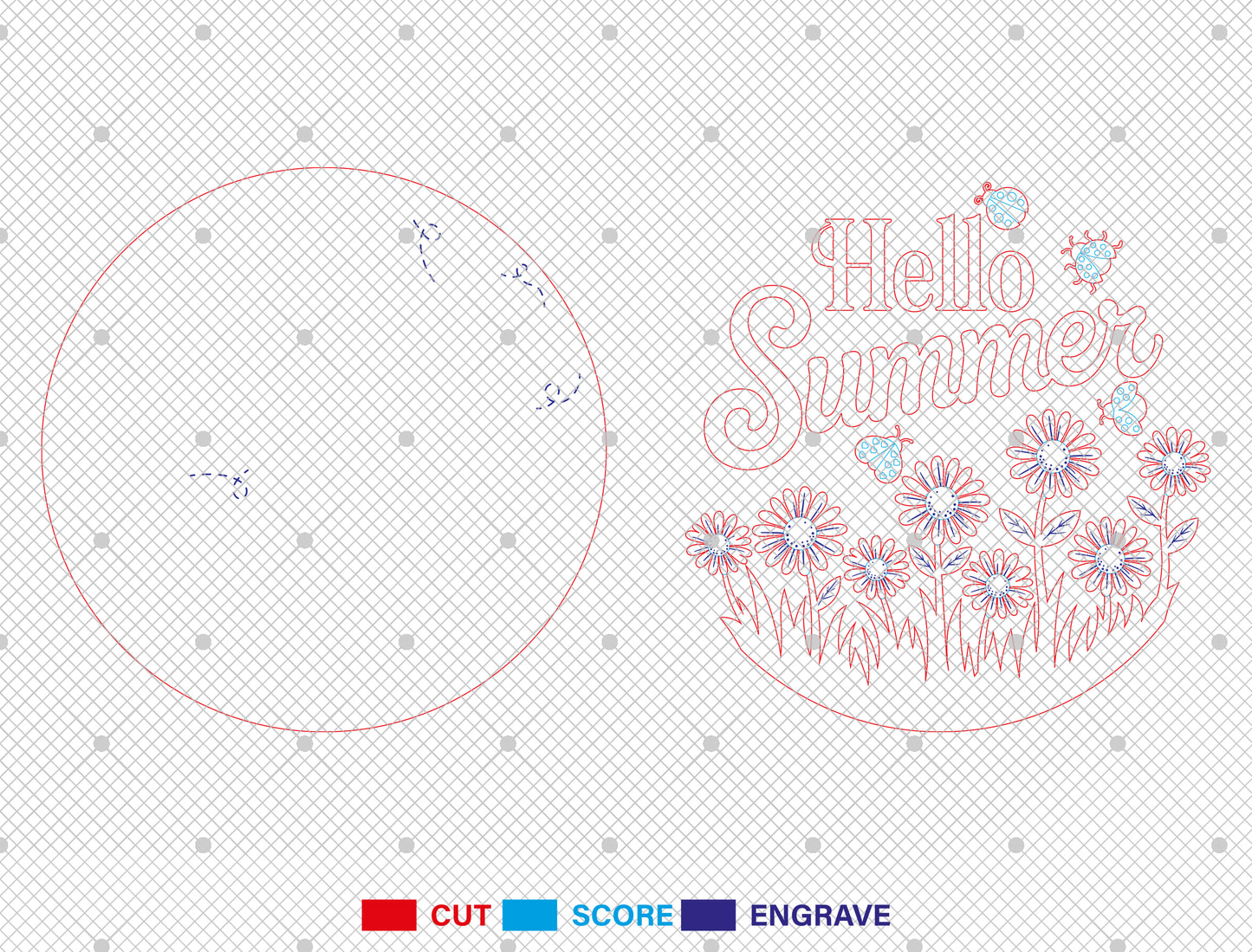 Fruit Summer Door Hanger SVG Bundle for xTool and Glowforge