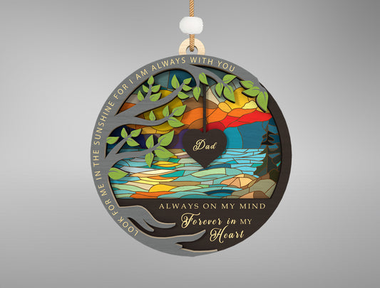 Family Memorial Ornament SVG Bundle for Glowforge and xTool