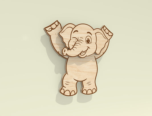 Kinetic Animal Fridge Magnets SVG Bundle for Glowforge and LightBurn