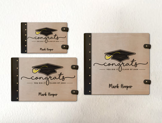 Senior Graduation Album SVG Laser Cut File for xTool and Glowforge