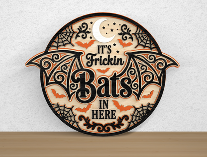 Halloween Door Hanger SVG Bundle 10 Designs for xTool Glowforge LightBurn