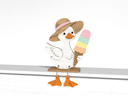 Summer Shelf Sitter SVG Bundle for Glowforge, xTool, or LightBurn