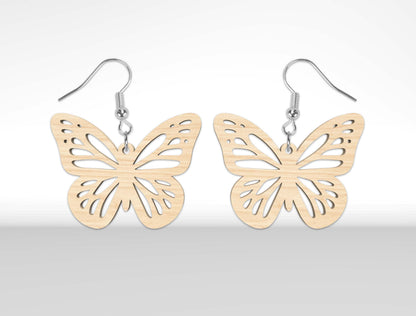Wooden Animal Earrings SVG Bundle for xTool and Glowforge