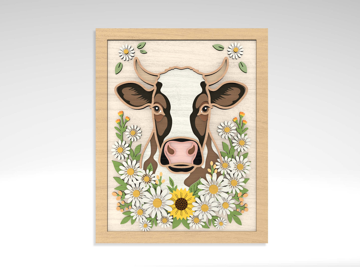 Farm Animal Wall Art SVG Bundle for Glowforge and LightBurn