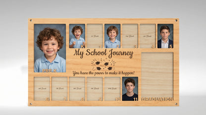 School Journey Photo Frame SVG