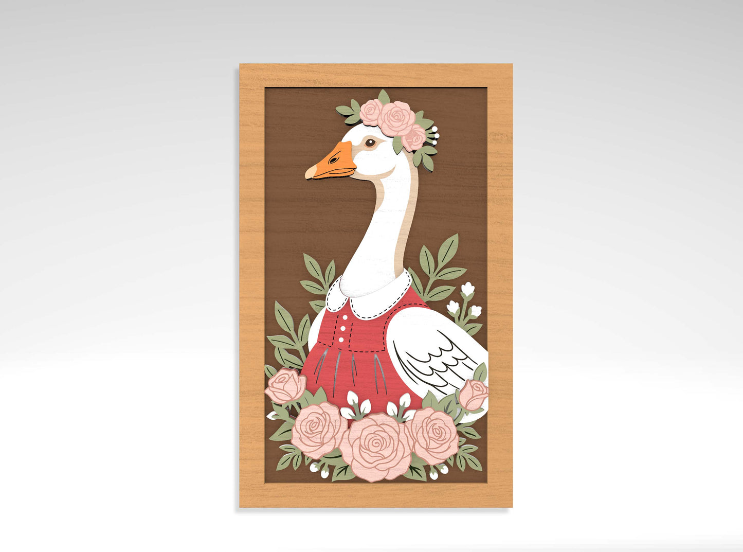 Farm Animal Wall Art SVG Bundle for Glowforge and LightBurn