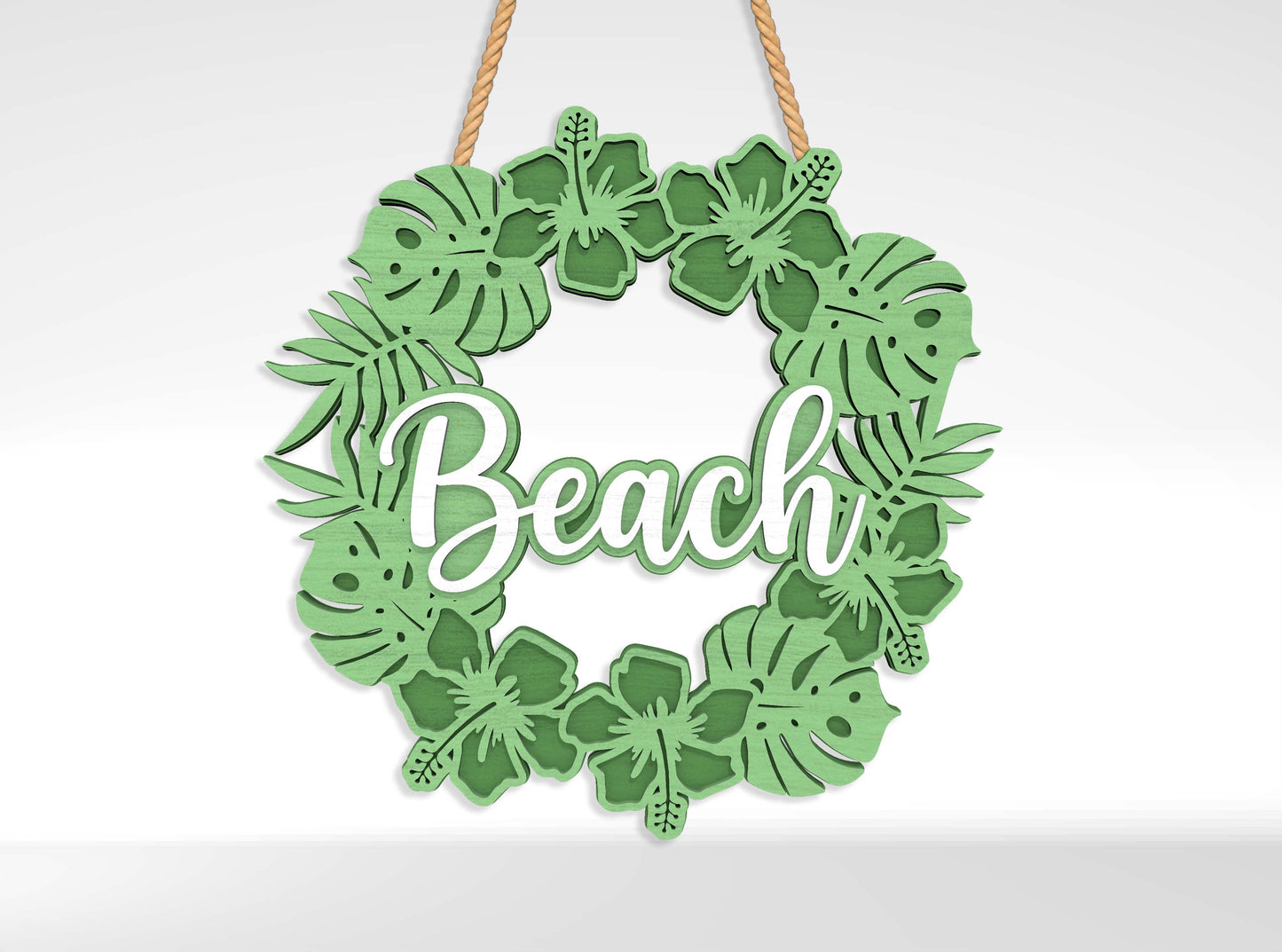 Beach Welcome Sign SVG Bundle with 10 Designs for xTool and Glowforge