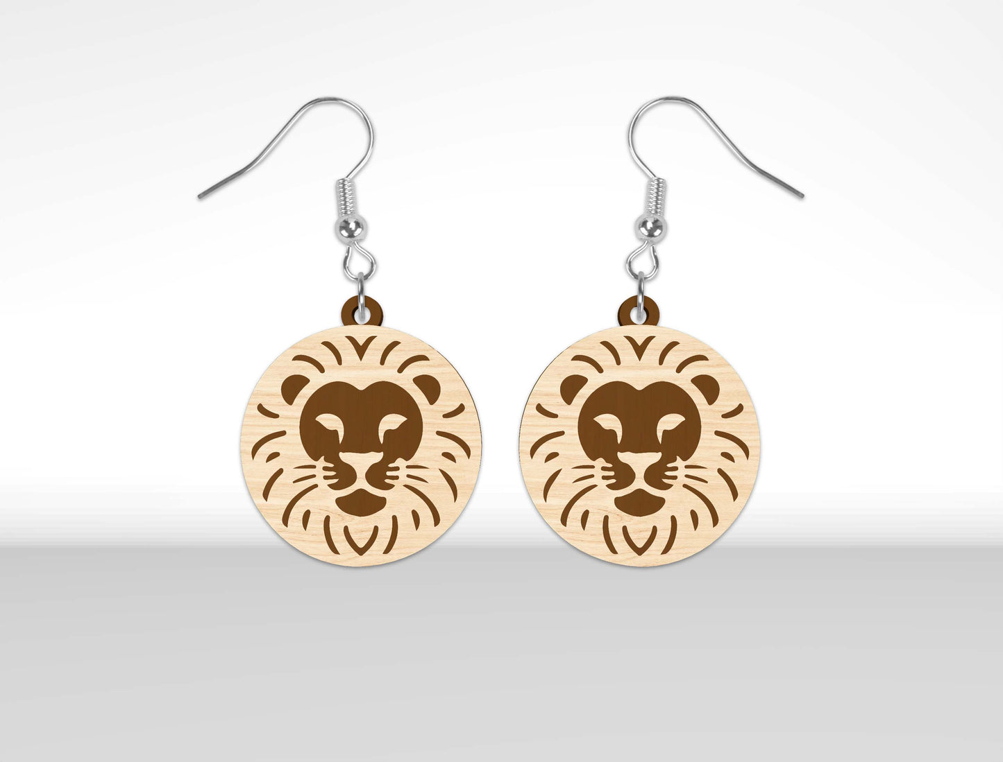 Wooden Animal Earrings SVG Bundle for xTool and Glowforge
