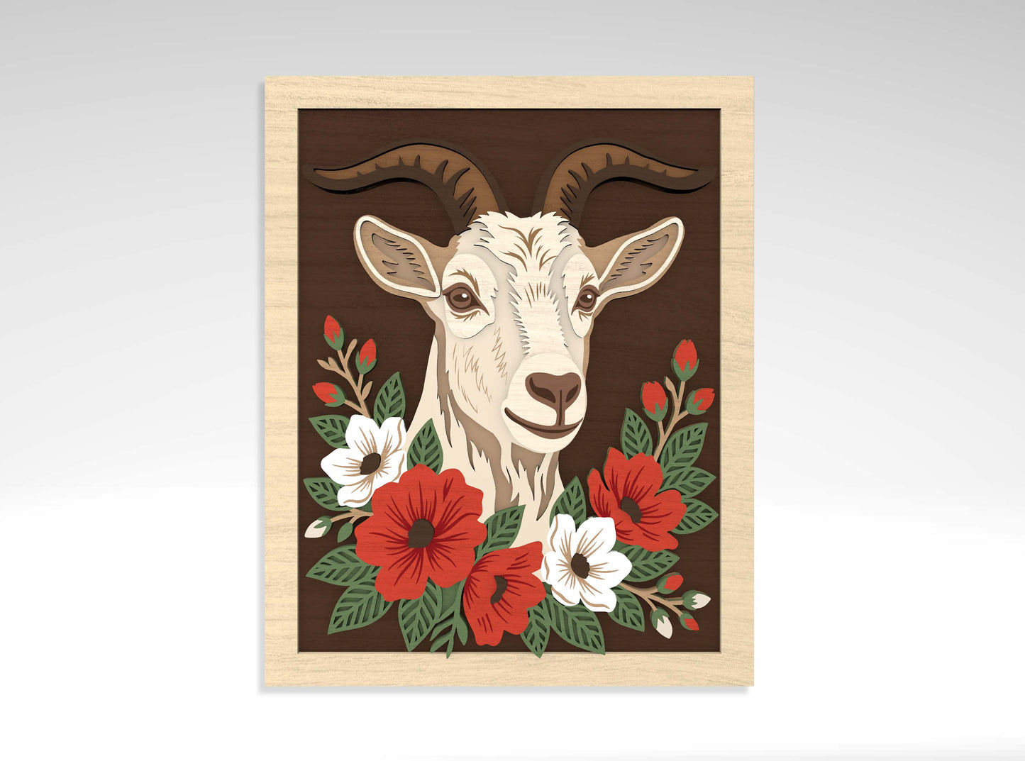 Farm Animal Wall Art SVG Bundle for Glowforge and LightBurn