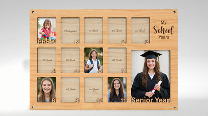 School Journey Photo Frame SVG