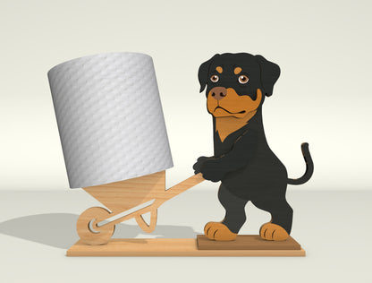 Animal Toilet Holder SVG Bundle for Glowforge, xTool, or LightBurn