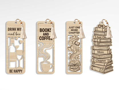 Bookmark SVG Bundle 28 Designs for Glowforge and xTool