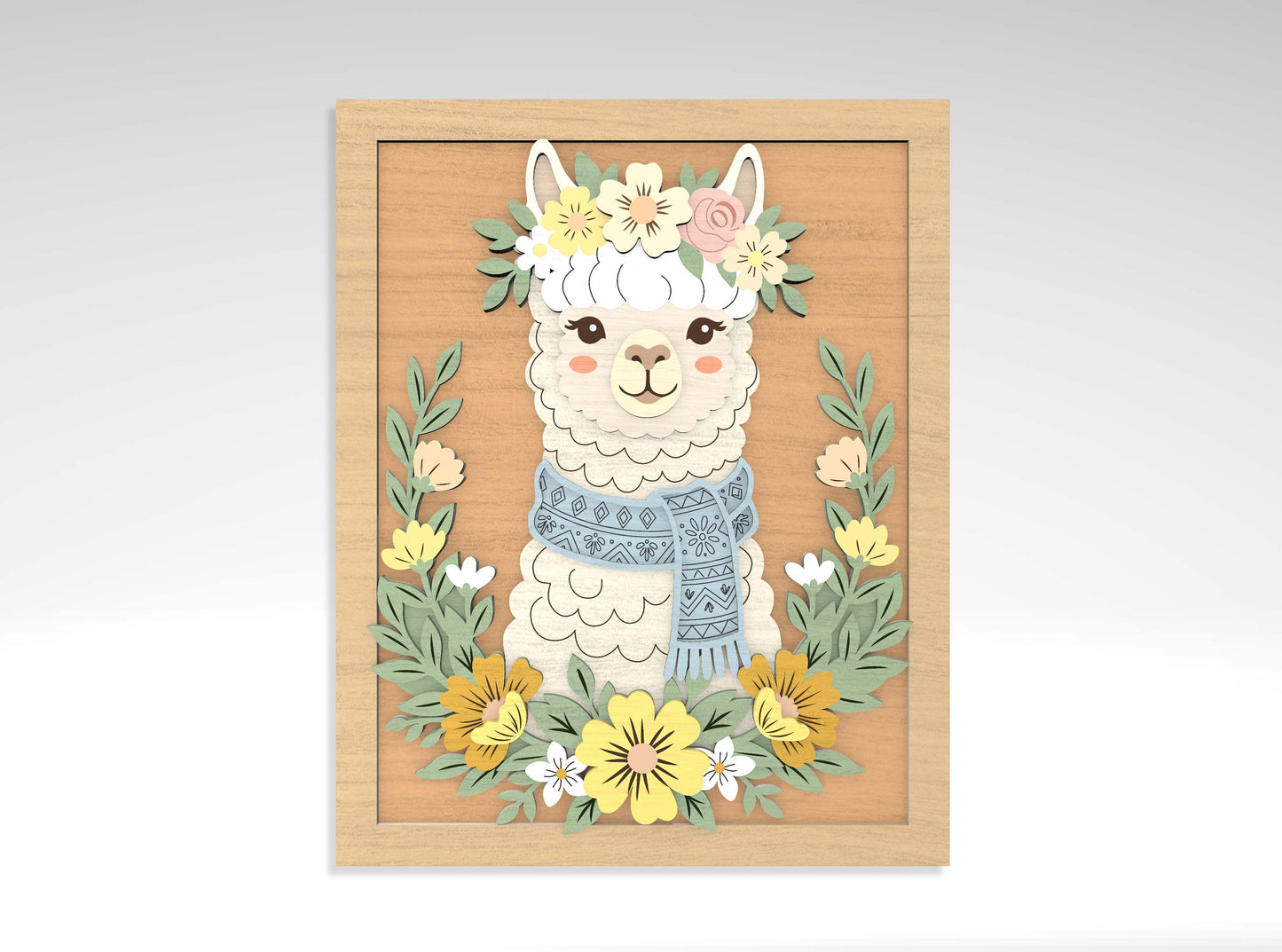 Farm Animal Wall Art SVG Bundle for Glowforge and LightBurn