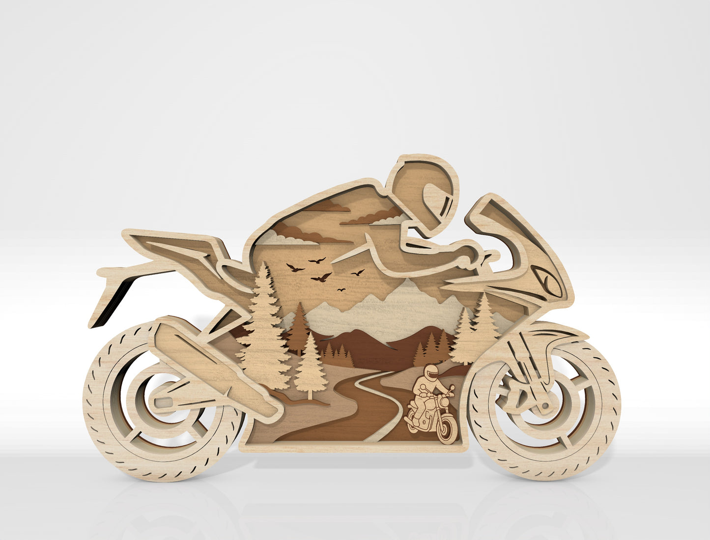 Off Road Vehicle Multilayer SVG Bundle 6 Designs for LightBurn Glowforge xTool