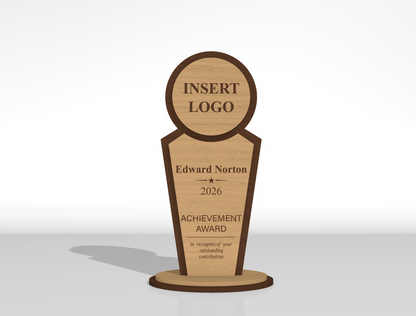 Wooden Award Trophy SVG Bundle 18 Designs for Glowforge xTool LightBurn