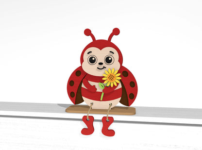 Summer Shelf Sitter SVG Bundle for Glowforge, xTool, or LightBurn