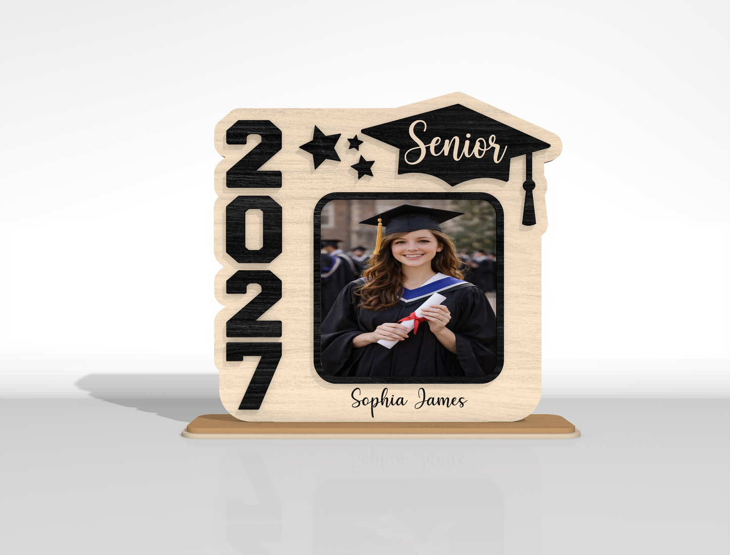 Graduation Congrats Sign SVG Laser Cut File for Glowforge and LightBurn