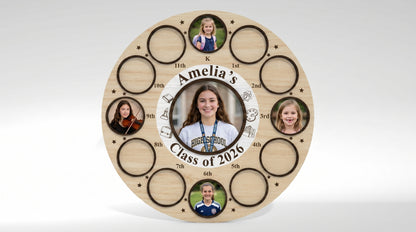 School Journey Photo Frame SVG