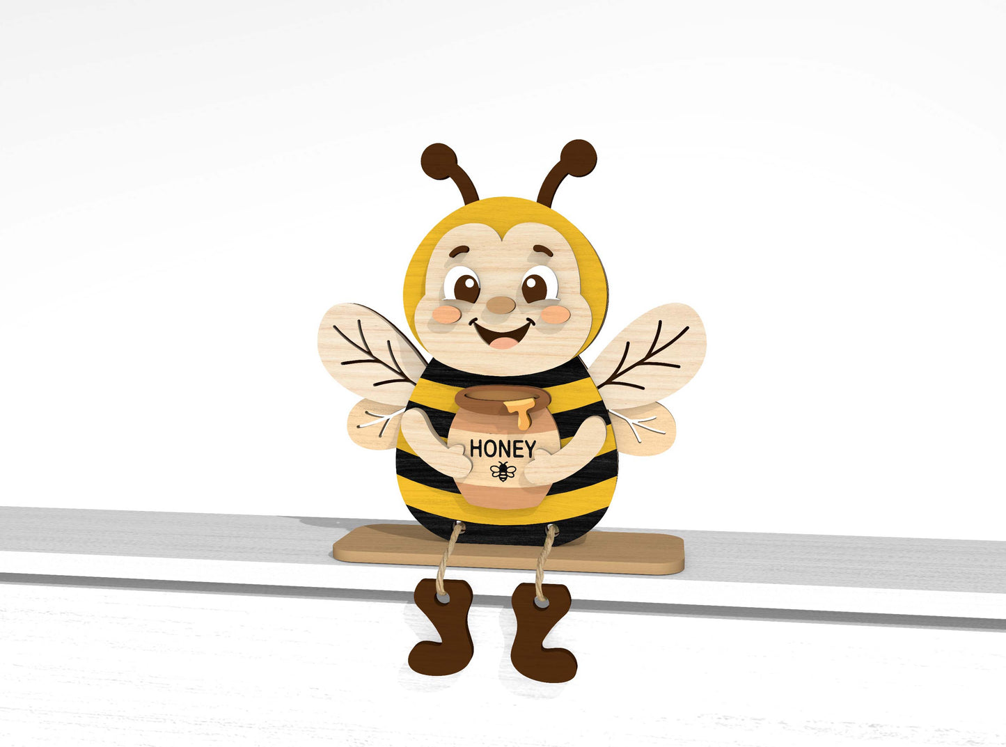 Summer Shelf Sitter SVG Bundle for Glowforge, xTool, or LightBurn