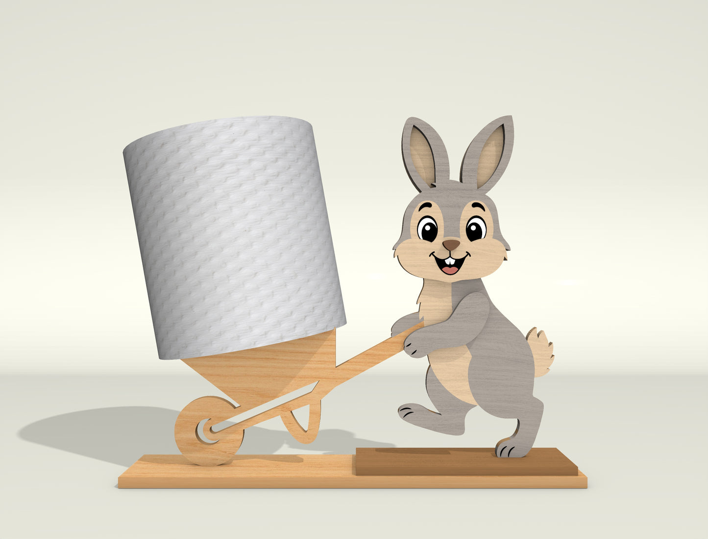 Animal Toilet Holder SVG Bundle for Glowforge, xTool, or LightBurn