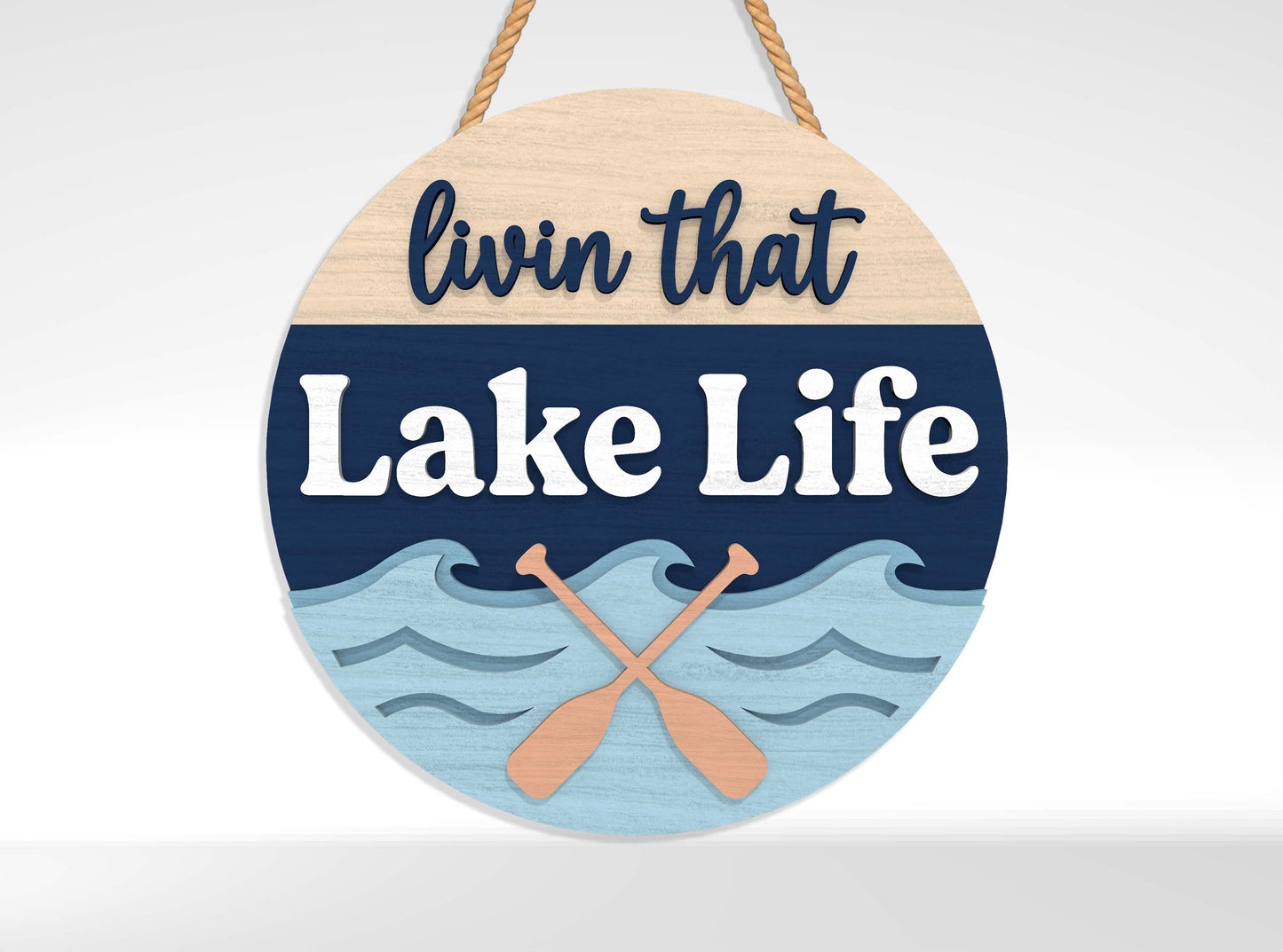 Lake Life Welcome Sign SVG Bundle with 10 Designs for Glowforge