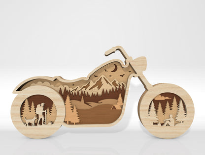 Off Road Vehicle Multilayer SVG Bundle 6 Designs for LightBurn Glowforge xTool