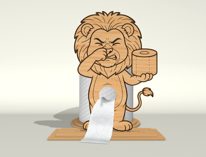 Toilet Paper Holder SVG Bundle for Glowforge and xTool