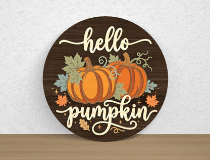 Fall Door Hanger SVG Bundle 10 Designs for Glowforge xTool