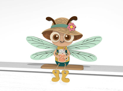 Summer Shelf Sitter SVG Bundle for Glowforge, xTool, or LightBurn