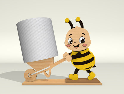 Animal Toilet Holder SVG Bundle for Glowforge, xTool, or LightBurn