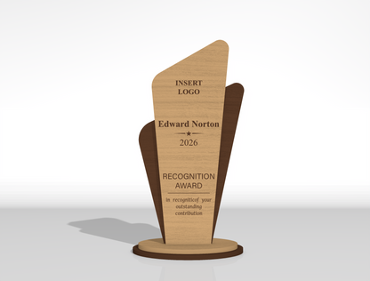 Wooden Award Trophy SVG Bundle 18 Designs for Glowforge xTool LightBurn