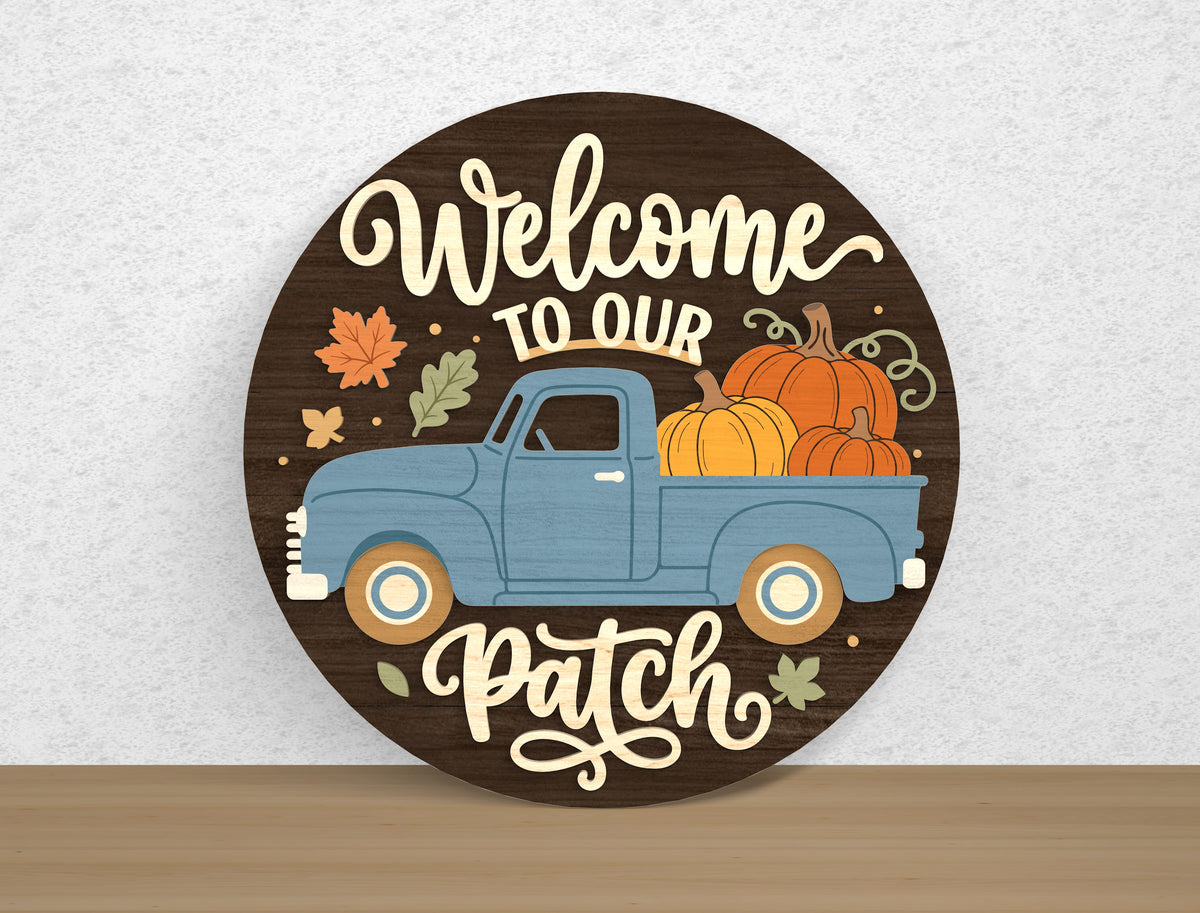 Fall Door Hanger SVG Bundle 10 Designs for Glowforge xTool