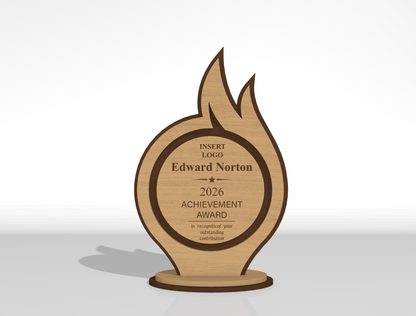 Wooden Award Trophy SVG Bundle 18 Designs for Glowforge xTool LightBurn